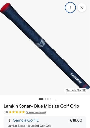 Sets of Golf Pride & Lamkin Golf Grips