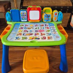 Vtech learn and draw activity table