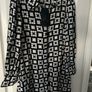 Zara black and White Dress BNWT Image 2