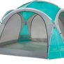 Gazebo Event Dome Shelter, L 3,65M x 3,65M for Festivals, Garden and Camping, Sturdy Steel Poles Construction, Large Event Tent, Shelter with Sun Protection SPF 50+, L, Blue Image 2