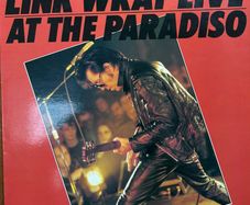 Link Wray - Live at the Paradiso. Excellent condition. Cover and LP is super shape.
