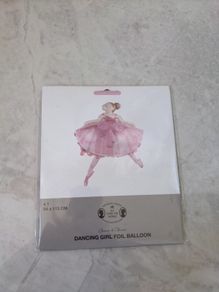 Dancing foil balloon