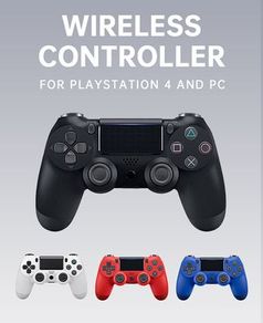 Wireless Game Controller For PS4 Bluetooth-compatible Vibration Gamepad For PS4 Slim/Pro Console Game Joysticks For PC