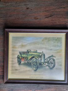 Car collection from early 1900s Framed