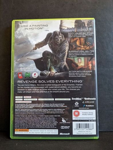 Dishonored - Xbox 360