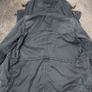 pull and bear men faded navy blue small but long jacket Image 4
