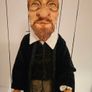 Rabbi Handmade Wooden Marionette Image 2