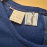 womens Vintage Crimplene mini dress navy 1960's/70's Size EU 40 UK 10 medium Image 5