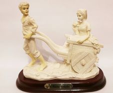 Large Hand-Painted Juliana Collection Figurine