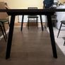 fredrik extending dining table in grey marble Image 3