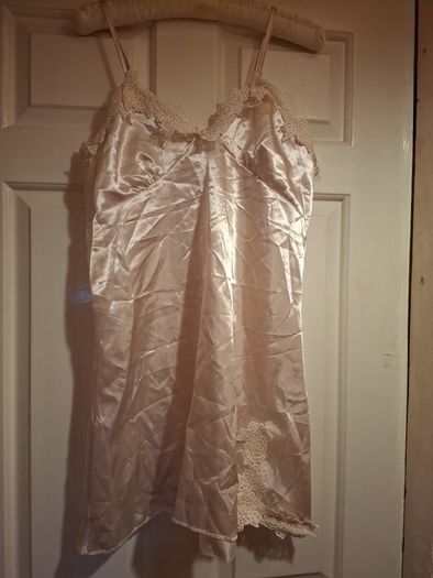 2 satin lingerie dresses