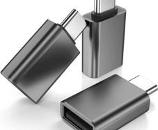 USB to USB C Adapter 3 Pack,USB C Male to USB A 3.0 Female Adapter,Type C Thunderbolt 4 OTG Converter for Apple MacBook Pro Air,Mac Book,iPad 10 Air 5 Mini 6,Samsung S20 S21 S22 S23,Tab S8