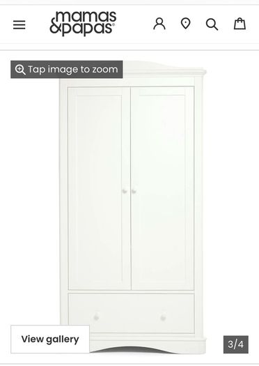 Mamas&Papas Flyn wardrobe