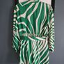 Mango Satin playsuit with belt Size M Image 2