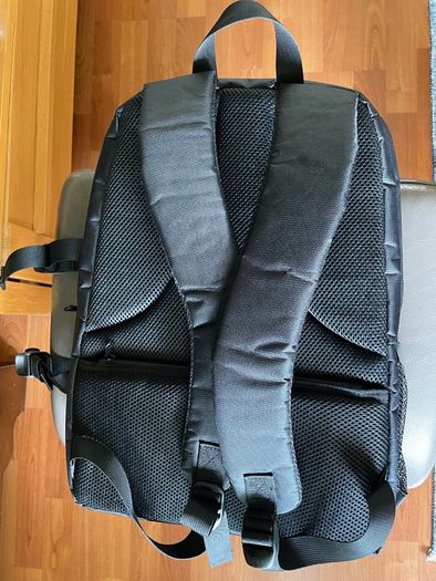 Black heavy duty rucksack