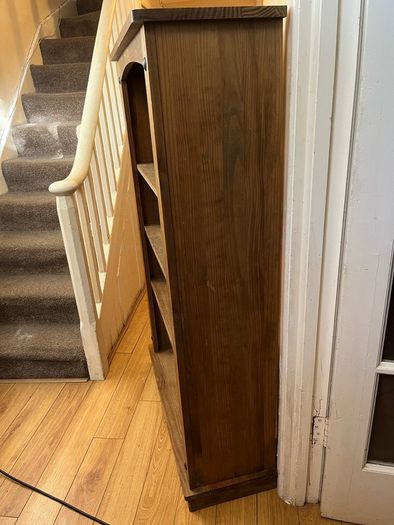 Solid wood shelf