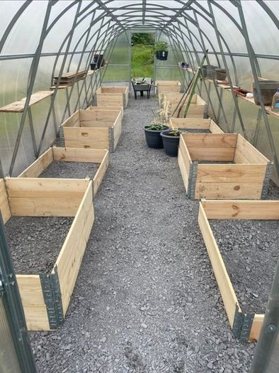 Raised bed pallet collars