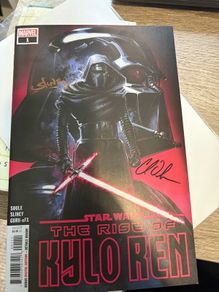 The Rise of kylo Ren 1 First Print Signed
