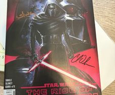 The Rise of kylo Ren 1 First Print Signed