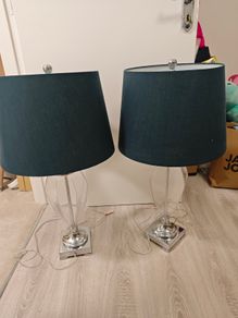 Tall Bedside Lamps, Perfect condition