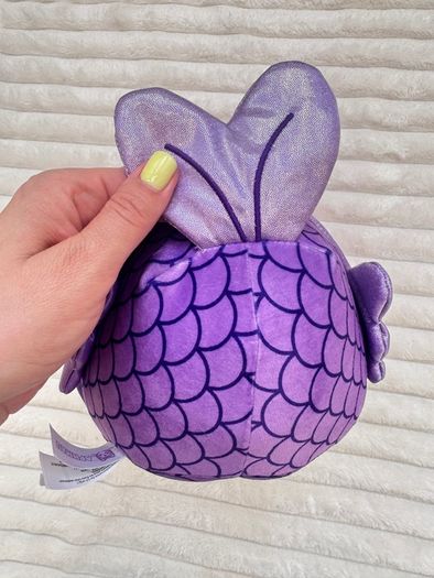 Aphmau  approx. 11"- length Mystery MeeMeow Large Plush Series 2 Mermaid Cat Used Please see photos