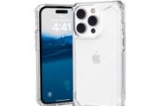 UAG Designed for iPhone 14 Pro Case Translucent Clear Ice 6.1" Plyo Lightweight Slim Shockproof Transparent Protective Cover Compatible with Wireless Charging by URBAN ARMOR GEAR
