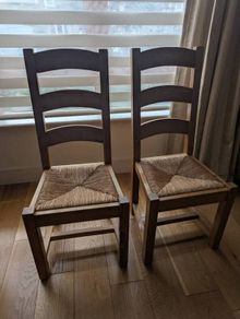 Mexican pine chairs