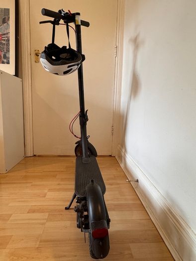 Xiaomi Pro 2 Electric Scooter with helmet