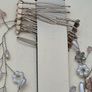 Accessorize Floral Hair Comb, hairpiece, Pearl Flower Bridal Hair Vine, Wedding Hairpiece Image 6
