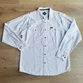 NEW Men White Longsleeve Shirt - Size Large (L) - New, never used
