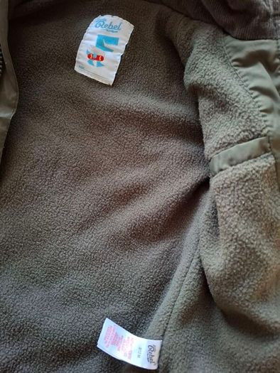 Boys jacket 9-12months (dark green)