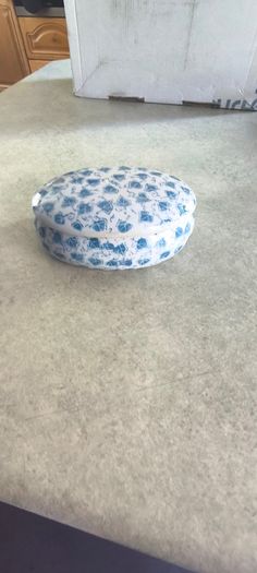 Blue Ivy Trinket Porcelain Box