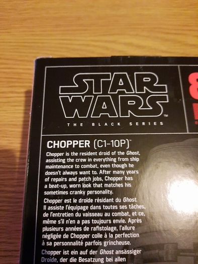 Star Wars Black Series: Chopper (C1-10P) 6'' (Rebels)