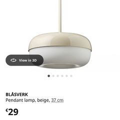 Ikea ceiling light
