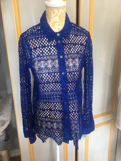 River island lace blouse, size 8-10