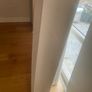 Wave fold curtain and slim line ceiling track Image 5
