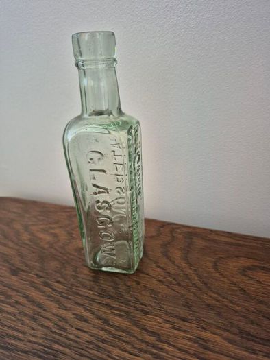 Beautiful Collection of 5 Antique & Vintage Glass Bottles c. 1890s 1930s