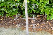 Silver Shop Display Stand