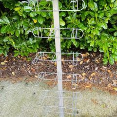 Silver Shop Display Stand