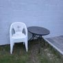 garden table and chairs Image 2