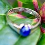 Antique Gents/Ladies Sapphire Solitaire Ring - 15ct circa 1887 Image 6