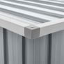 vidaXL Garden Storage Box Grey 149x99x93 cm Image 7