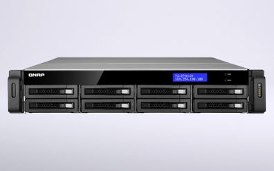 Qnap NAS TS-879U-RP 8 X 3TB WD Red 2u rackmount