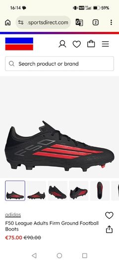 Adidas F50 Football boots (size 9)