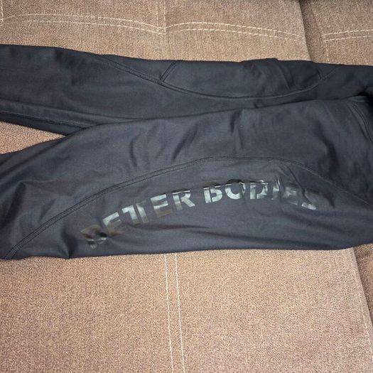 Black Spandex Leggings BETTER BODIES, size 10