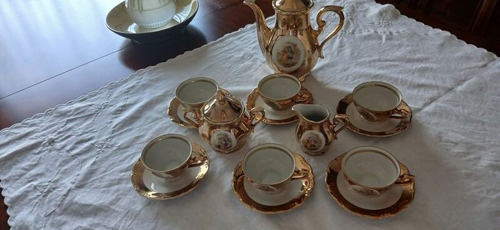 a bone china coffee set