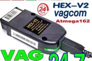 2025 Vcds Vag Com Scanner 24.7 Vagcom 162 Obd2 Usb Interface Vag Com For Vw Audi For Skoda Volkswagen For Seat Atmega162+16v8 Diagnostic Tools