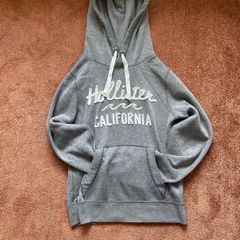 grey hollister hoodie