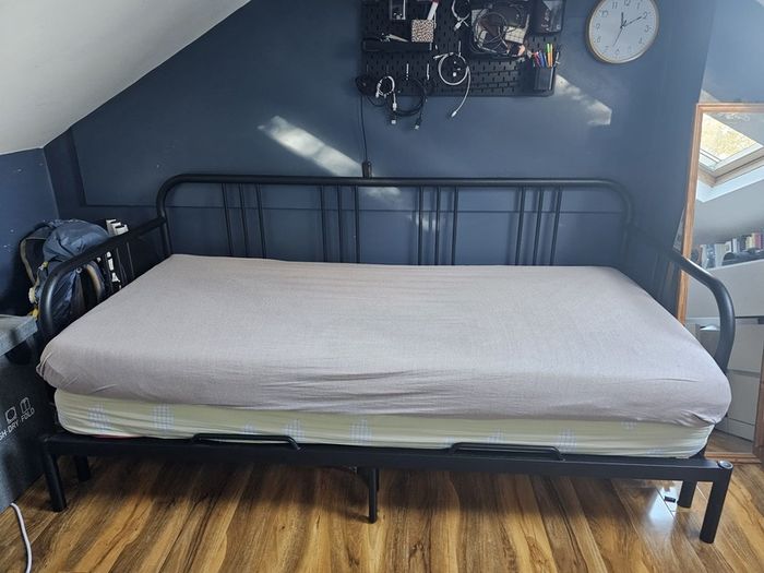 FYRESDAL metal frame sofa bed/ day bed 80x200cm