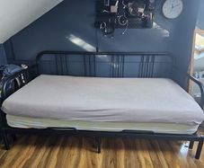FYRESDAL metal frame sofa bed/ day bed 80x200cm